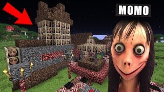 КТО ЖИВЁТ В ЭТОЙ ДЕРЕВНЕ МОМО В МАЙНКРАФТ 100% ТРОЛЛИНГ ЛОВУШКА MINECRAFT НУБ МОМО МУЛЬТИК ТРОЛЛИНГ