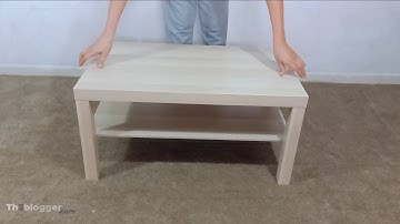 ikea lack table Coffee table assembly instructions  very detailed