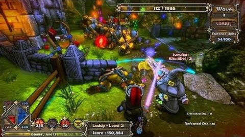 Dungeon Defenders Second Wave on Android 11