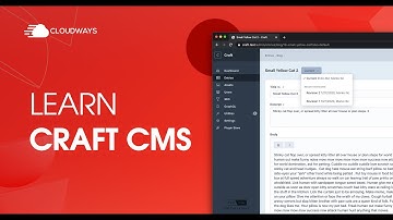 Getting Started with CraftCMS