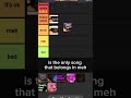 FNAF song tierlist #tierlist #fnaf #fnaftierlist #music