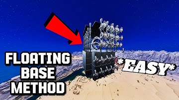 How To Make A Floating Base *EASY* | Ark Survival Ascended