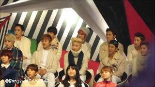 Idols watching 2NE1& CL's Performances - SBS Gayo Daejun 2013