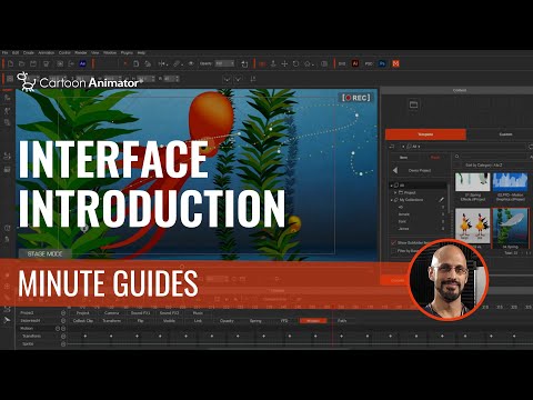 Interface introduction | Minute Guides | Cartoon Animator