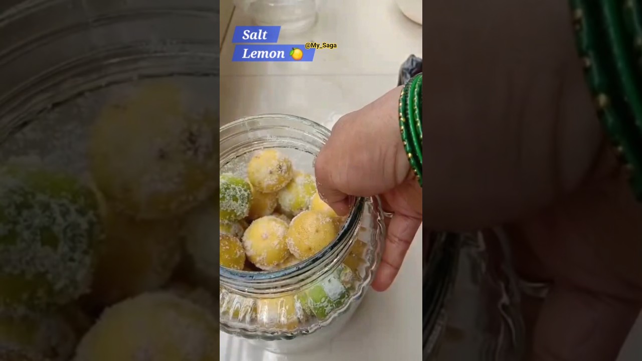 Traditional Lemon Pickle Recepie of Mom 