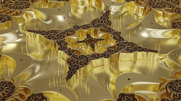 Gold Trap - Mandelbrot Fractal Zoom