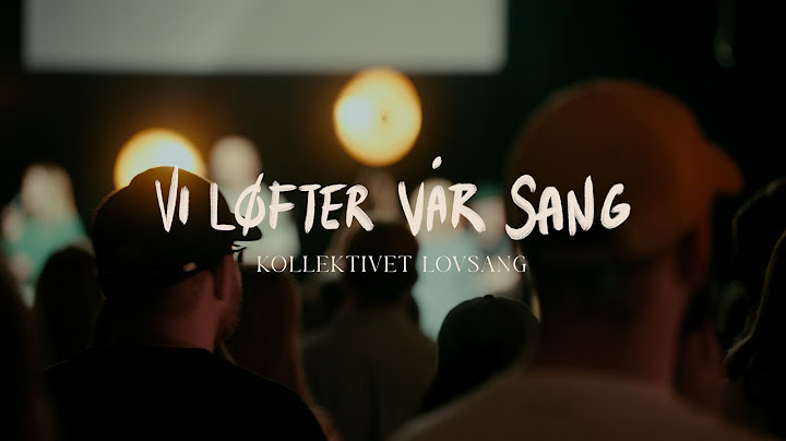 Vi løfter vår sang - Live