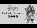 Exdeath's Moveset | Bravery Attacks, HP Attacks & EX Burst【Dissidia 012 Final Fantasy】