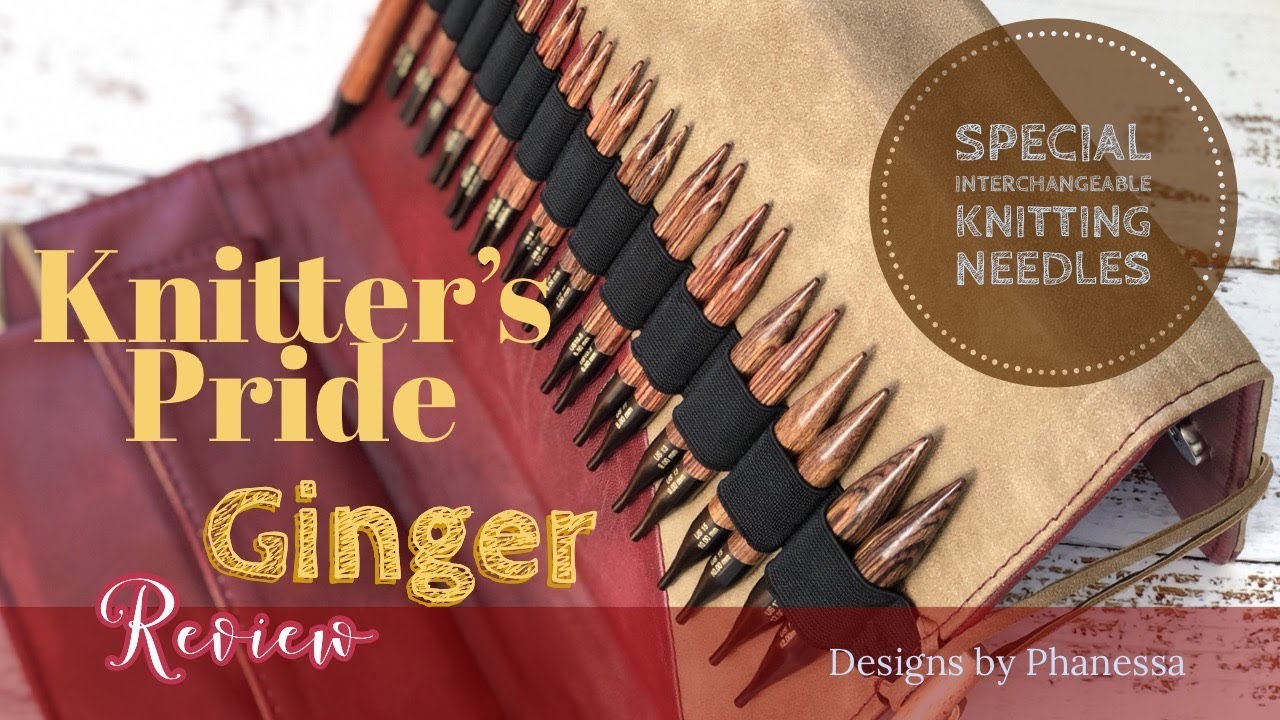 Knitter's Pride Ginger Interchangeable Knitting Needles Unboxing Review 