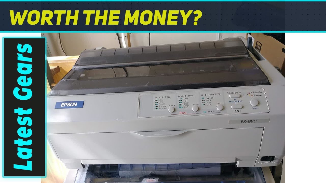 Epson FX-890: самый надежный матричный принтер для ресурсоемких задач