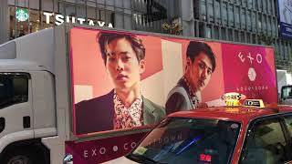 ［20180129］SHIBUYA EXO Truck SUHO and SEHUN Lovin' You Mo'