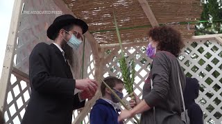 NY rabbi makes house calls to celebrate Sukkot