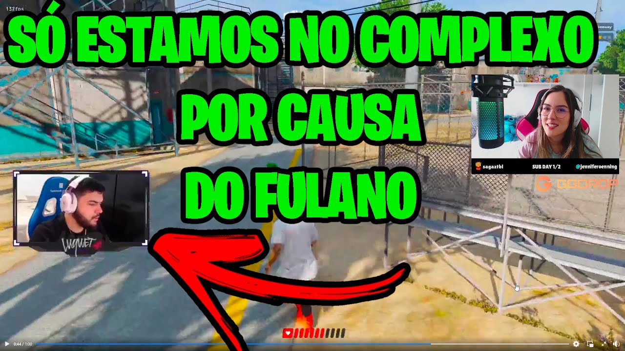 SEGUNDO DIA NO COMPLEXO RP - GTA 5 