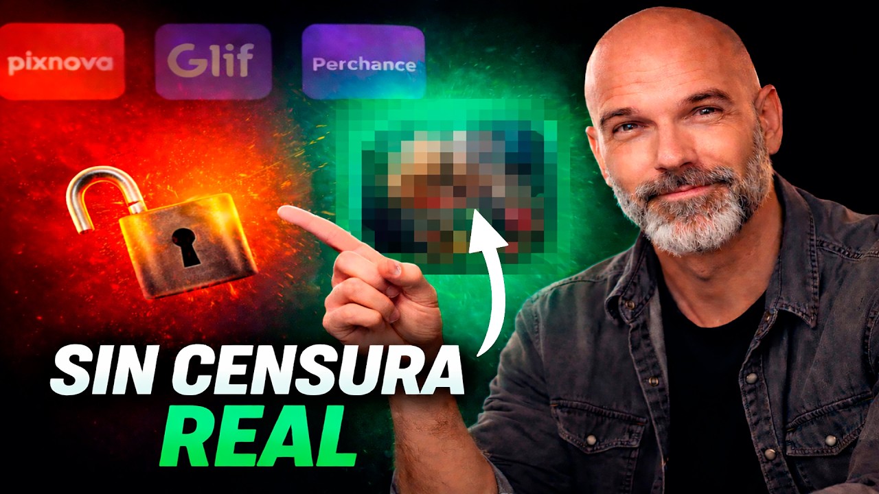 BATALLA DE IAs GRATIS sin CENSURA: ¿Cuál es la MÁS LIBRE? Pixnova SeaArt Glif Perchance