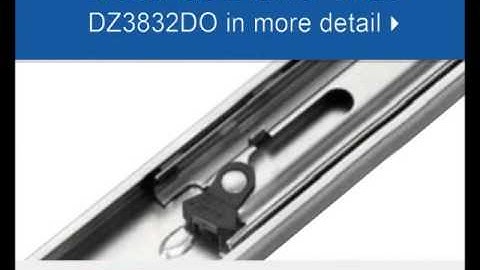 Accuride Drawer Slide DZ3832DO (Detent Out)