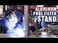 Aluminum Pool Filter Stand Build | JIMBO'S GARAGE
