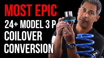Unveiling the MOST EPIC Suspension Upgrade for the 2024-2025 Model 3 Performance!