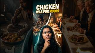 Chicken was for Poor People? 🤯 | British Food History Truth #shorts #facts Facttechz LearnOverMore