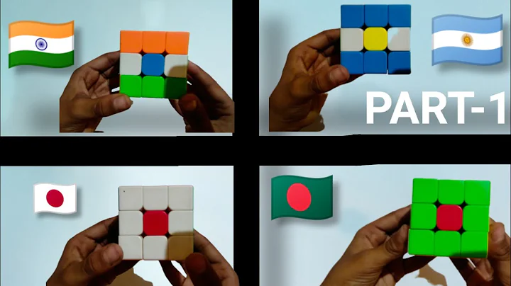 10 countries flag on 3×3 rubik's cube|(EASY)|🇮🇳🇲🇽🇯🇵🇷🇺🇮🇪🇫🇷🇦🇹🇵🇪🇦🇷🇧🇩(PART-1)