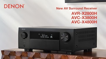 Introducing the Brand New Denon AVC-X4800H!
