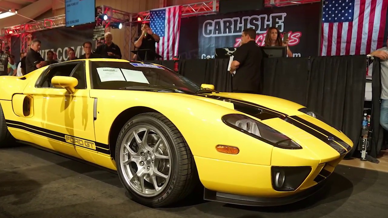 Ford GT Sale 2017 Fall Carlisle Collector Car Auction YouTube