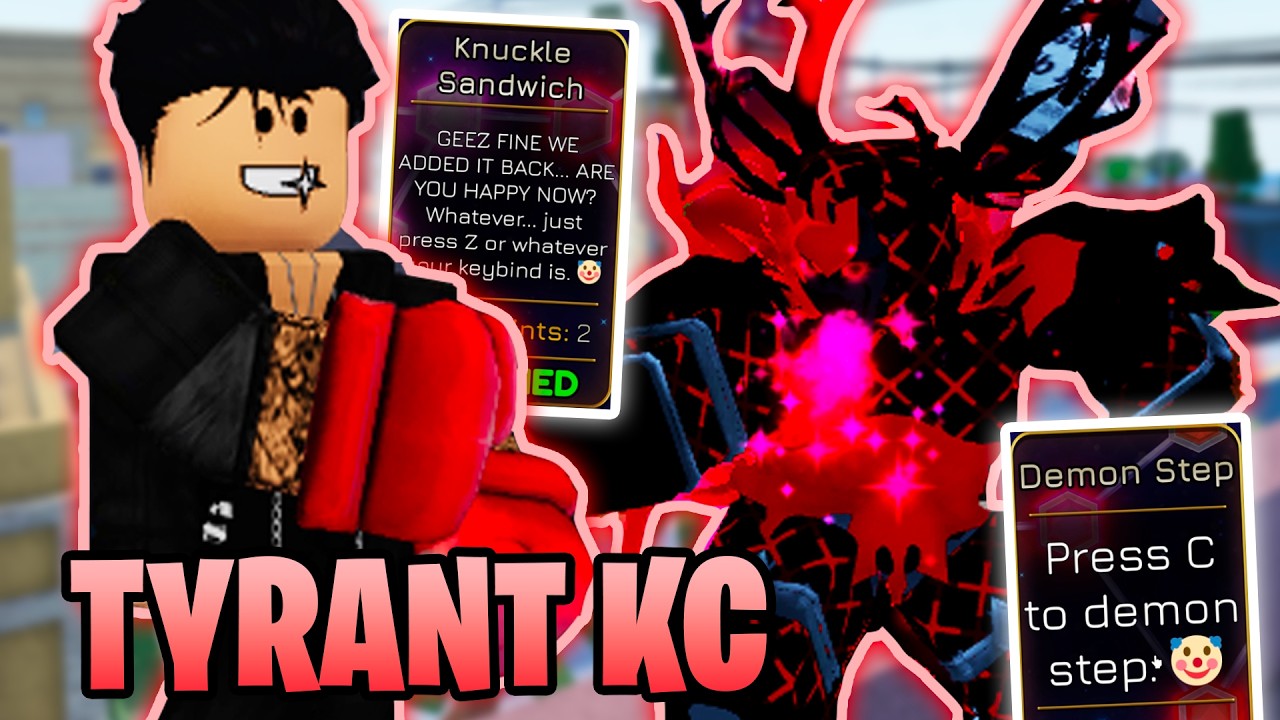 [YBA] Tyrant KC Modspec Boxing CLAPS All Users! - YouTube