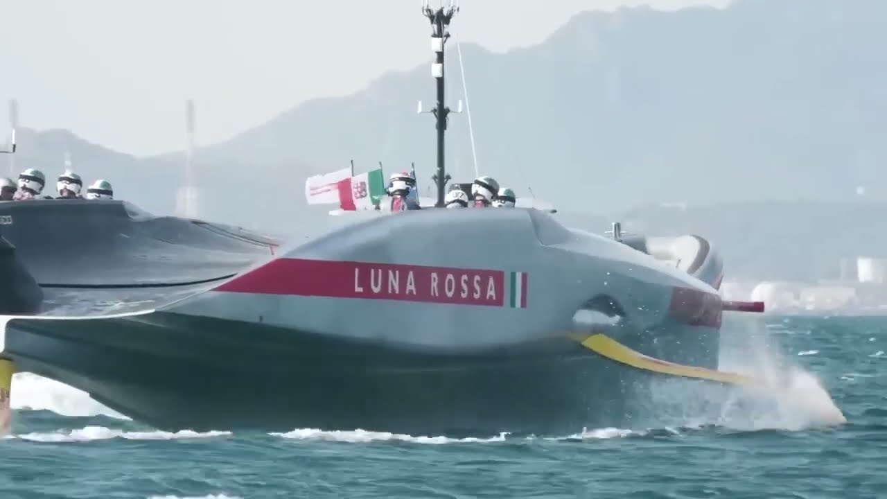 Luna Rossa Prada Pirelli Launch, Splash and Tow. Vittorio d’Albertas Quantum Sails Italy’s Review