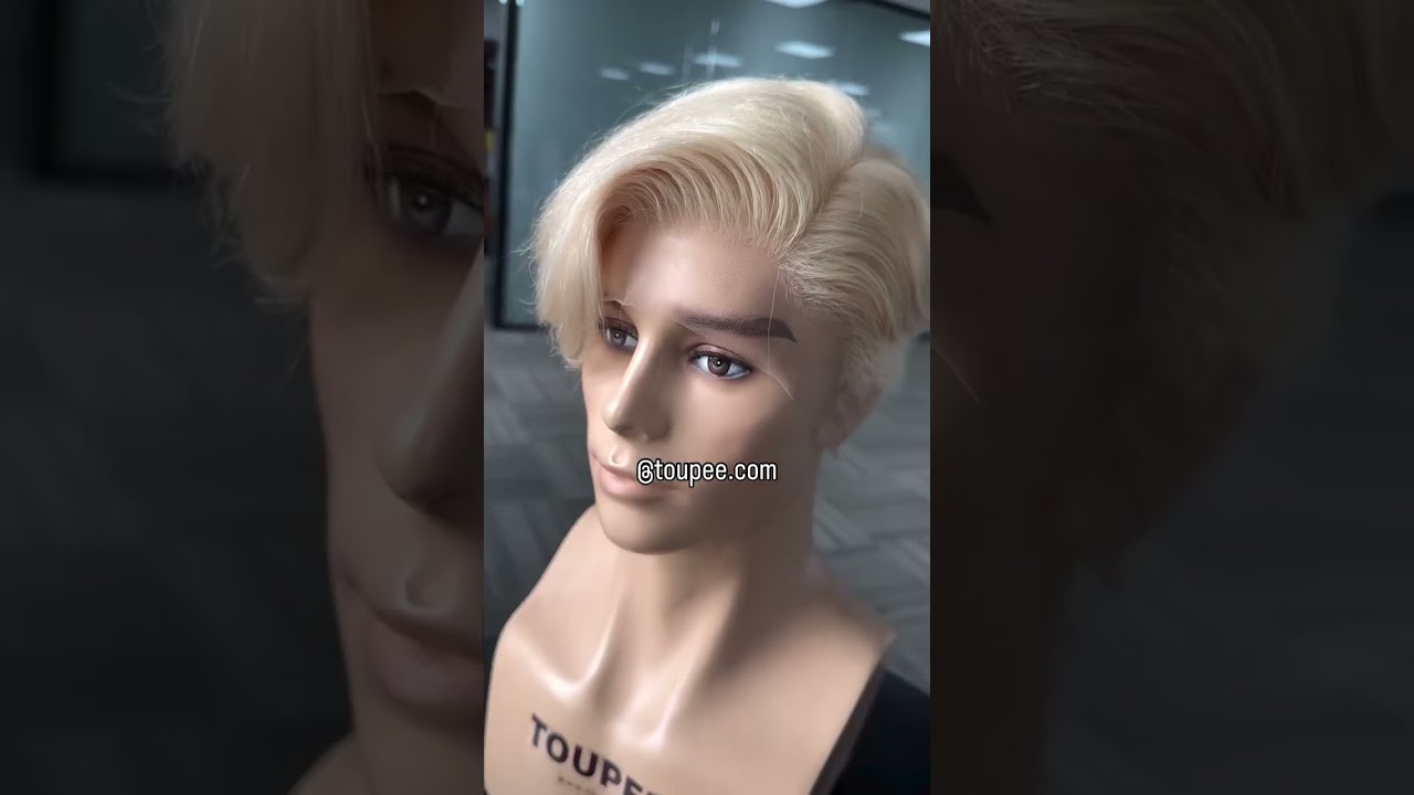 Full lace wig, customized retro blonde color, side fringe style💯💯💯🔥🔥🔥❤️❤️❤️