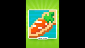 #035 Easter Cookie 🥕🍪 [15x15] - #Nonograms solver with music