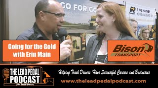 Working for Bison Transport with Erin Main