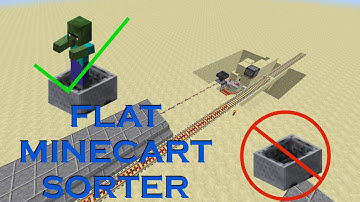 Minecraft Empty Cart Detector [1.8]