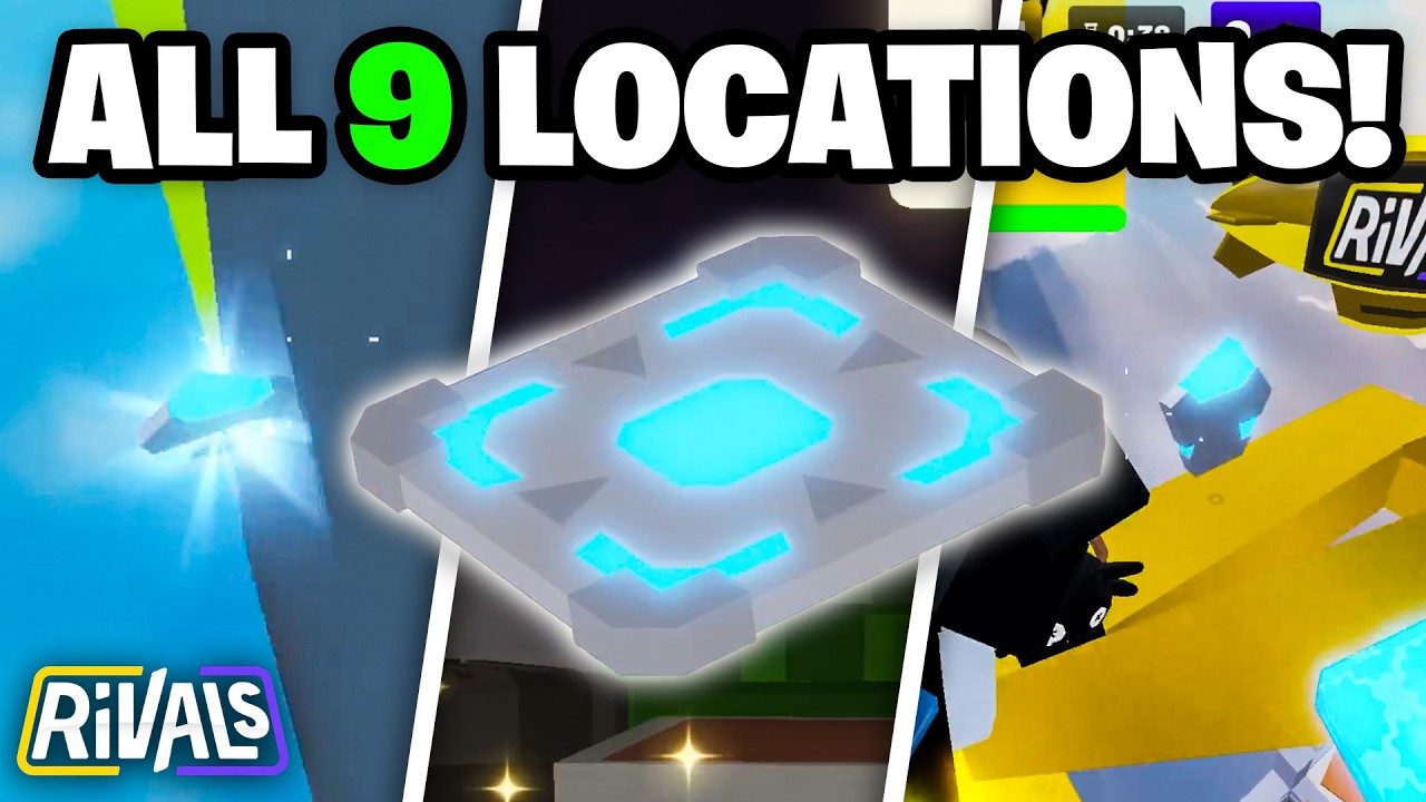 ALL 9 SHARD LOCATIONS TO UNLOCK THE JUMP PAD IN ROBLOX RIVALS