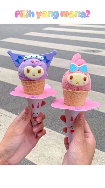 pilih yang mana? #eskrimkarakter #icecream