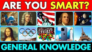 How Smart Are You 😏 | General Knowledge Quiz 🤓 40 Questions
