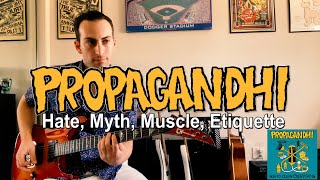 Propagandhi - Hate, Myth, Muscle, Etiquette (guitar cover)