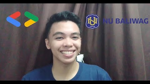[SELECTED] GDSC Application Video 2022-2023 | NU Baliwag Chapter PHILIPPINES