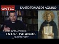 EN DOS PALABRAS: ¿Quién fue SANTO TOMÁS DE AQUINO?