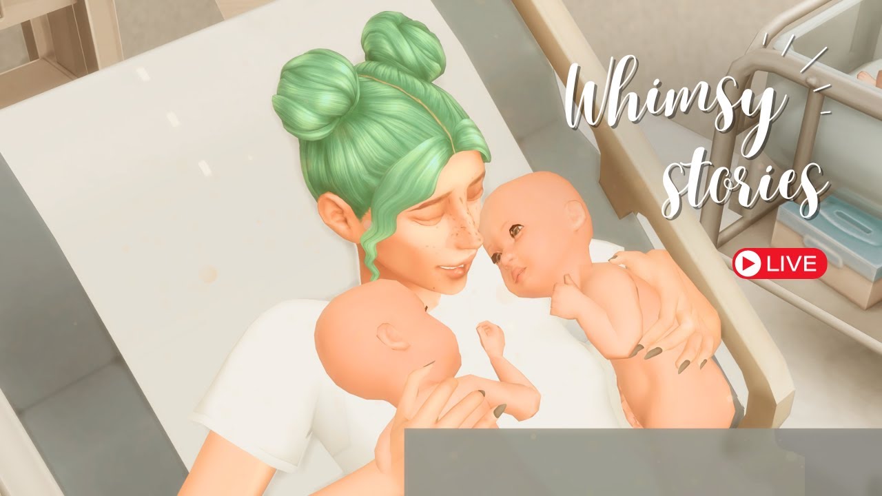 becoming a SINGLE MOM // Sims 4 Whimsy Stories 3.7