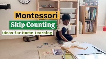 MONTESSORI HOMESCHOOL | Multiplication Fundamentals Using The Montessori Skip Counting Method