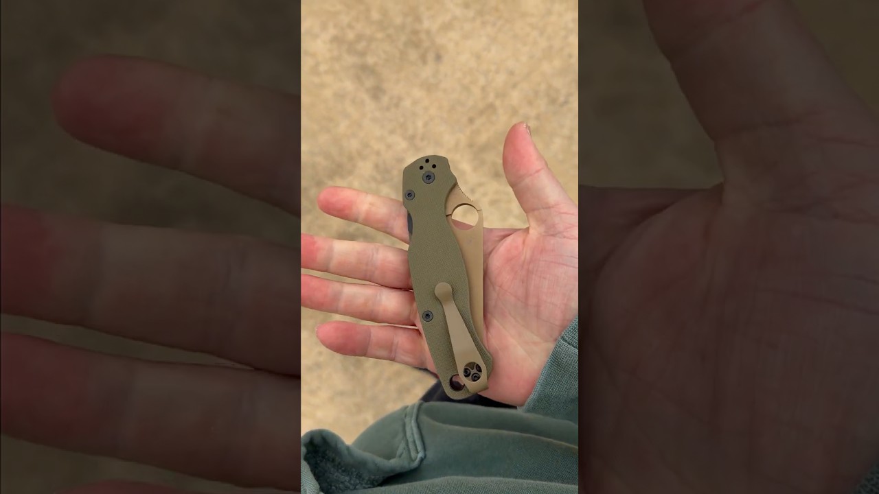 Spyderco Paramilitary 2 🥑                              