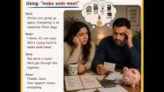 تعرف يعني ايه Make ends meet ؟ 🤔
