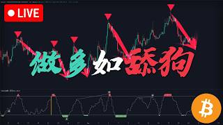 比特币反弹就是屠宰场开门！做多如做狗，进去就是送人头。