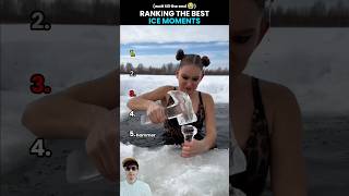 Ranking The Best Ice Moments 🧊...#shortsviral #funny
