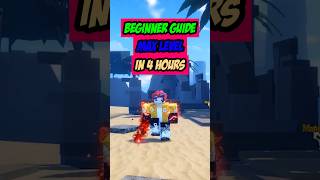 HOW TO GET MAX LEVEL IN 4 HOURS IN SAILOR PIECE #sailorpiece