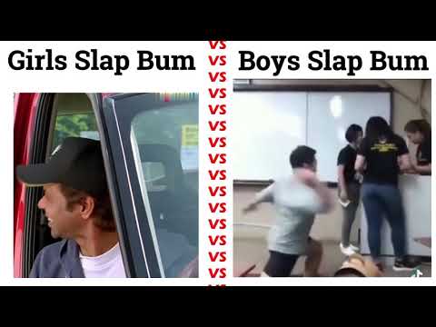 Girls Slap👧🏻 Bum👋🏻VS Boys Slap👦🏻 bum👋🏻 @Tubelight VS #memes #girlsvsboys #slap