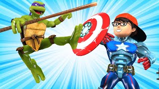 Scary Teacher 3D Giant Nick & Mutant Ninja Turtles gaming - Scary Teacher Prank