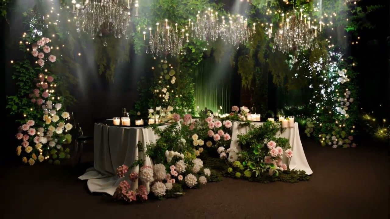 Luxury Wedding Design | 3D Event Rendering 