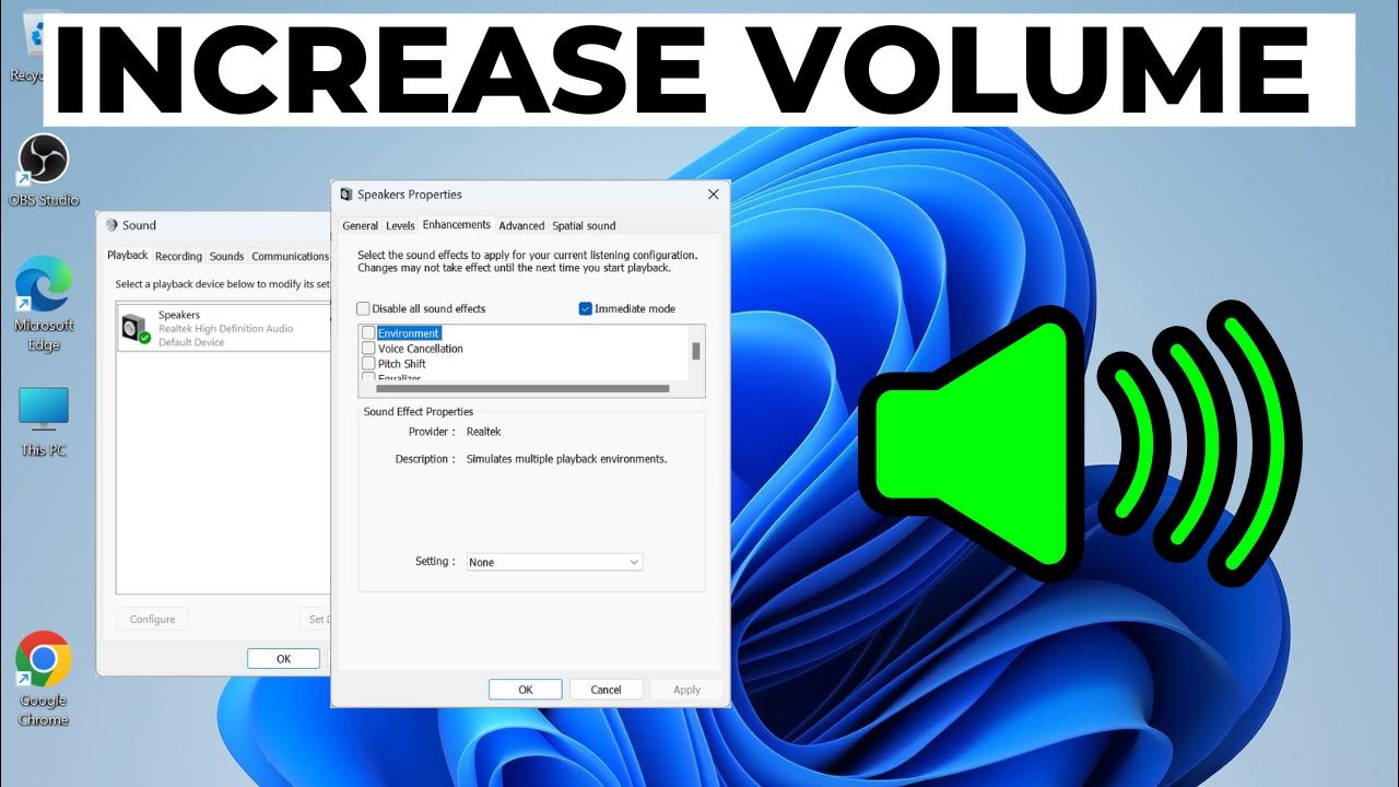 how-to-increase-speaker-volume-in-windows-11-laptop-youtube