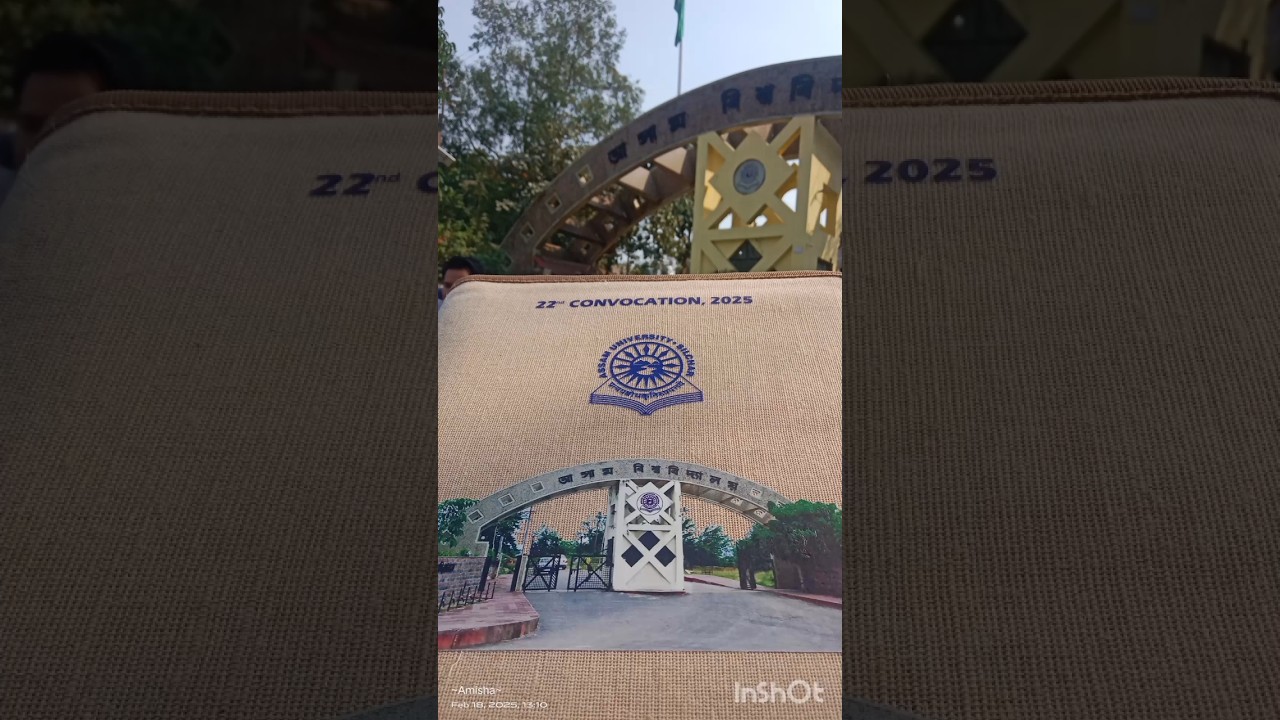 Officially graduate from Assam University, 22nd Convocation 2025🤗❤️