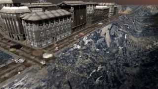 WW2 Map Unity3D - Mapa WW2 cidade destruída - Helicopter - [W.I.P.]
